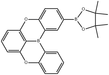 2-(4,4,5,5-tetramethyl-1,3,2-dioxaborolane-2-yl)-5,9-dioxa-13b-boranaphtho[3,2,1-de]anthracene Structure