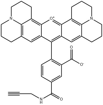 ROX alkyne, 5-isomer, 2264016-88-6, 结构式