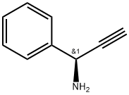 Benzenemethanamine, α-ethynyl-, (αR)- Structure