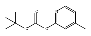 tert-butyl (4-methylpyridin-2-yl) carbonate Structure