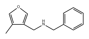 4-Methyl-N-(phenylmethyl)-3-furanmethanamine,2274630-63-4,结构式
