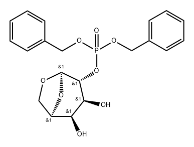 .베타.-D-갈락토피라노스,1,6-무수-,2-비스(페닐메틸)포스페이트