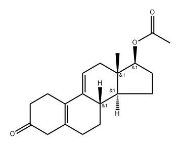 Trenbolone Acetate Process Impurity 1 Struktur