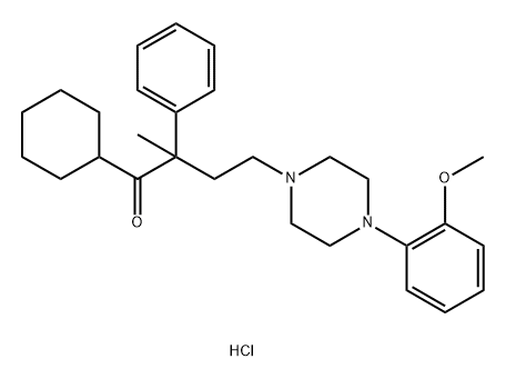 (±)-LY 426965 dihydrochloride 化学構造式