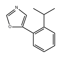 5-(2-Isopropylphenyl)oxazole Structure
