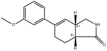 rel-(3aS,7aR)-5-(3-methoxyphenyl)-2,3,3a,6,7,7a-hexahydro-1H-isoindol-1-one Structure