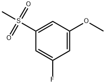 1-Fluoro-3-methoxy-5-(methylsulfonyl)benzene|1-氟-3-甲氧基-5-(甲磺酰基)苯