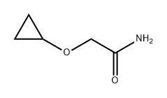 2-Cyclopropoxy-acetamide,2287136-91-6,结构式