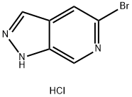 5-溴-1H-吡唑并[3,4-C]吡啶盐酸盐,2287301-41-9,结构式