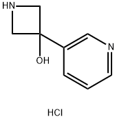 3-(pyridin-3-yl)azetidin-3-ol dihydrochloride Struktur