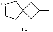 2-fluoro-6-azaspiro[3.4]octane hydrochloride Struktur