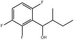 2,3,6-Trifluoro-α-(1-methylpropyl)benzenemethanol Structure