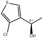 3-Thiophenemethanol, 4-chloro-α-methyl-, (αR)- Structure