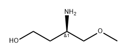 (R)-3-Amino-4-methoxybutan-1-ol Structure