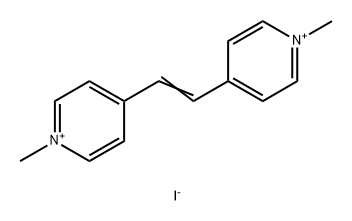 4,4'-(乙烯-1,2-二基)双(1-甲基吡啶-1-鎓)碘化物,22919-72-8,结构式