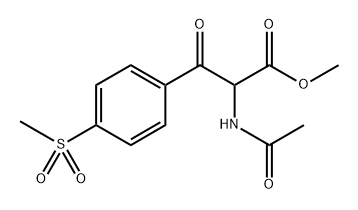 Phenylalanine, N-acetyl-4-(methylsulfonyl)-β-oxo-, methyl ester|氟苯尼考杂质2