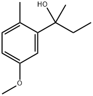 2-(5-methoxy-2-methylphenyl)butan-2-ol Struktur