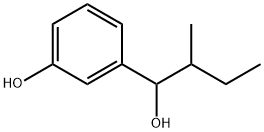 3-Hydroxy-α-(1-methylpropyl)benzenemethanol 结构式