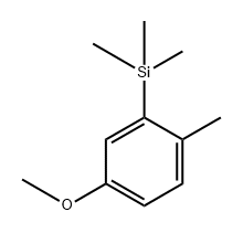 (5-methoxy-2-methylphenyl)trimethylsilane,2301305-82-6,结构式