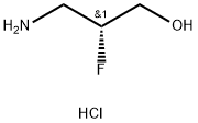 (2R)-3-Amino-2-fluoropropan-1-ol hydrochloride Structure