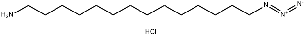 14-Azidotetradecan-1-amine Hydrochloride Structure