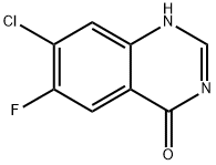 7-氯-6-氟喹唑啉-4(3H)-酮, 2304448-17-5, 结构式