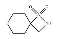 7-Oxa-1-thia-2-azaspiro[3.5]nonane 1,1-dioxide Structure