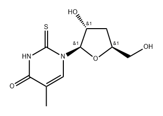 3'-Deoxy-methyl-2-thiouridine Structure