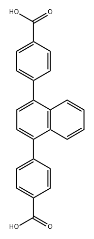 1,4-二(4-羧基苯基)萘, 2305793-87-5, 结构式