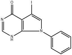 2306182-23-8 5-iodo-7-phenyl-7H-pyrrolo[2,3-d]pyrimidin-4-ol