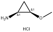 (1S,2R)-2-methoxycyclopropanamine hydrochloride Struktur
