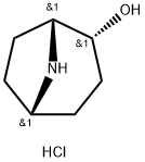 8-Azabicyclo[3.2.1]octan-2-ol, hydrochloride (1:1), (1R,2R,5S)-|