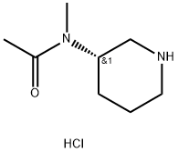 N-methyl-N-[(3S)-3-piperidyl]acetamide,2306254-75-9,结构式