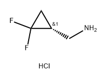 (R)-(2,2-二氟环丙基)甲胺二盐酸盐,2306255-07-0,结构式
