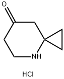 4-氮杂螺环[2.5]辛烷-7-酮盐酸盐 结构式