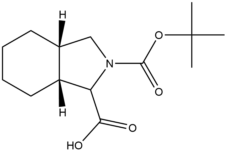 rel-2-(1,1-Dimethylethyl) (3aR,7aS)-octahydro-2H-isoindole-1,2-dicarboxylate|REL-2-(1,1-二甲基乙基)(3AR,7AS)-八氢-2H-异吲哚-1,2-二羧酸盐