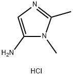 1H-Imidazol-5-amine, 1,2-dimethyl-, hydrochloride (1:1) Struktur