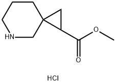 Methyl 5-azaspiro[2.5]octane-1-carboxylate hydrochloride Struktur