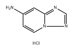 [1,2,4]Triazolo[1,5-a]pyridin-7-amine, hydrochloride (1:1) Struktur