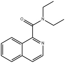N,N-diethylisoquinoline-1-carboxamide Structure