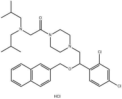 LYN-1604 DIHYDROCHLORIDE, 2310109-38-5, 结构式
