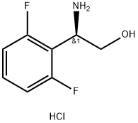 2-amino-2-(2,6-difluorophenyl)ethanol hydrochloride Structure
