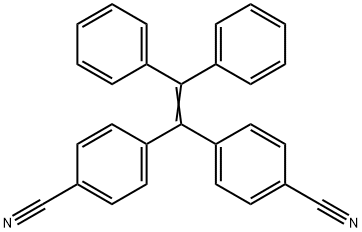 1,1-二(4'-氰基苯)-2,2-二苯基乙烯,2323541-78-0,结构式