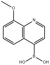 (8-Methoxyquinolin-4-yl)boronic acid Structure