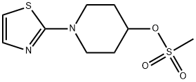 1-(2-Thiazolyl)-4-piperidinol 4-methanesulfonate Structure