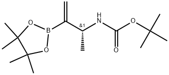 (R)-(3-(4,4,5,5-四甲基-1,3,2-二氧硼杂环戊烷-2-基)丁-3-烯-2-基)氨基甲酸叔丁酯, 2324786-42-5, 结构式