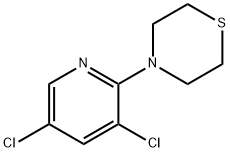 4-(3,5-dichloropyridin-2-yl)thiomorpholine Structure