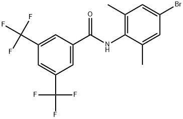 N-(4-Bromo-2,6-dimethylphenyl)-3,5-bis(trifluoromethyl)benzamide,2325938-56-3,结构式