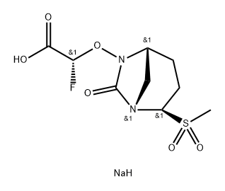 2326466-16-2 ACETIC ACID, 2-FLUORO-2-[[(1 S,2R,5R)-2-(METHYLS ULFONYL)-7-OXO-1 ,6-DIAZABICYCLO[3.2.1 ]OCT-6-YL] O