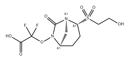 2326466-23-1 2,2-DIFLUORO-2-(((1S,2R,5R)-2-((2-HYDROXYETHYL)SULFONYL)-7-OXO-1,6-DIAZABICYCLO[3.2.1]OCTAN-6-YL)OXY